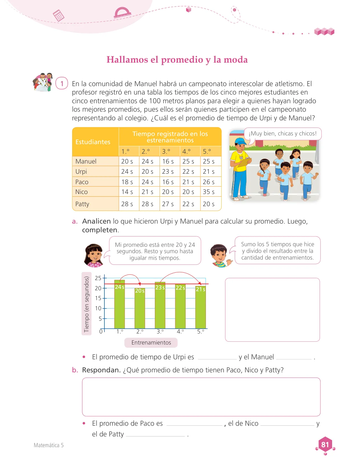 Miniatura página 82 de Matemática 5 : cuaderno de trabajo para quinto grado de Educación Primaria 2018 · 2018