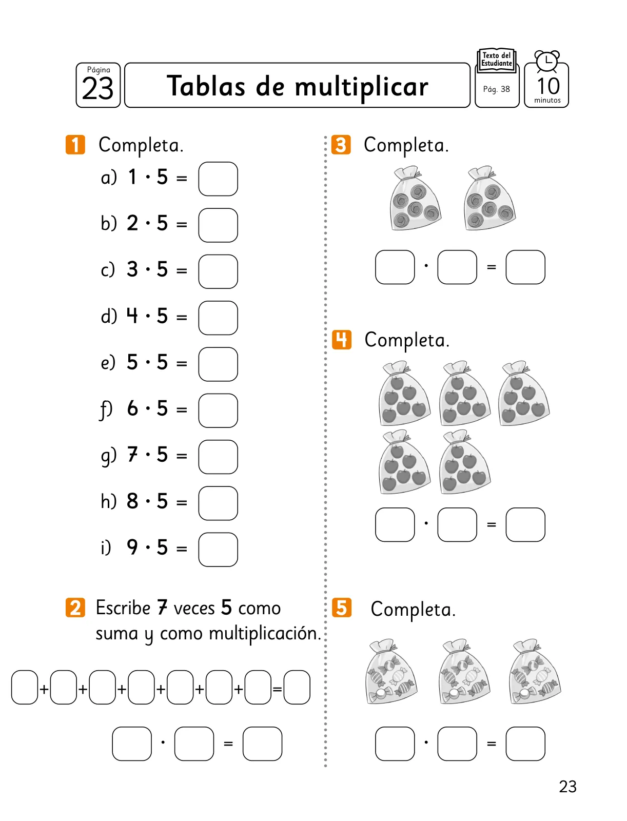 Página 24 de Sumo Primero – Segundo Básico | Texto del Estudiante MINEDUC – Descargar PDF · 2024