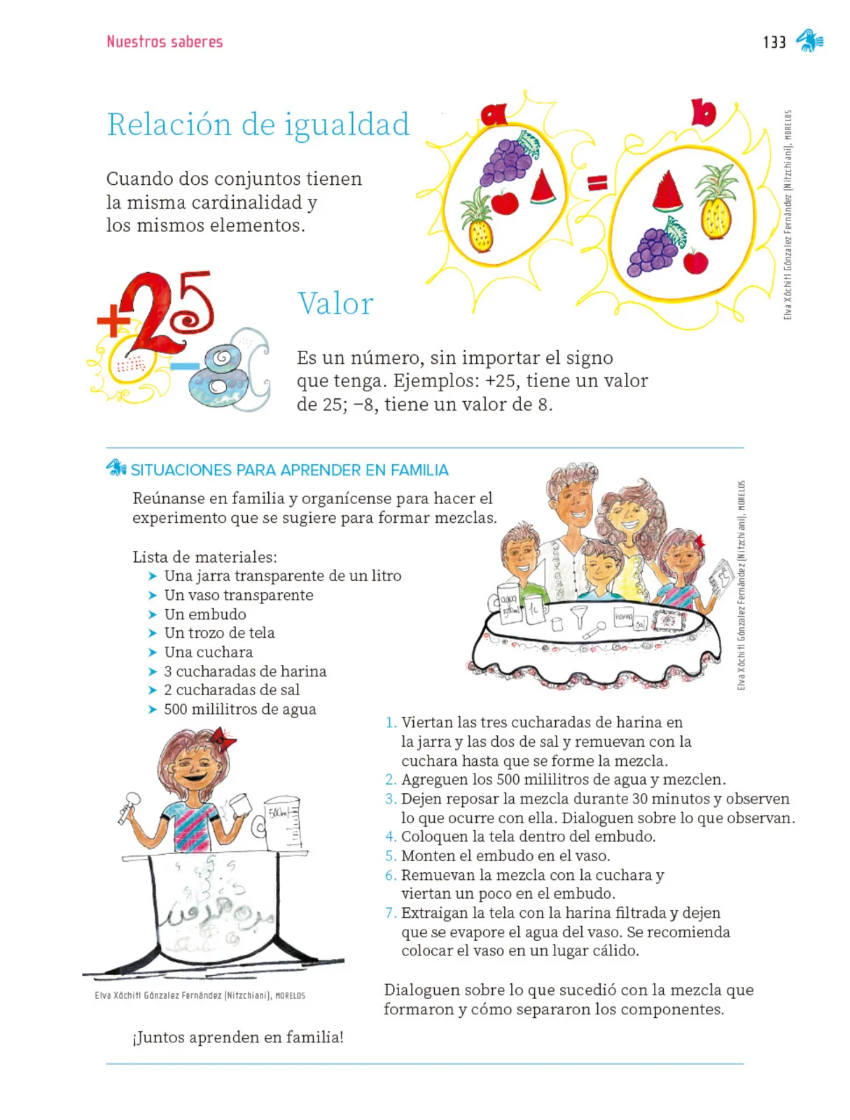 Miniatura página 134 de Nuestros saberes: Libro para alumnos, maestros y familia.   Libro de Educación Primaria Grado 2°  Ciclo Escolar 2025 - 2026
