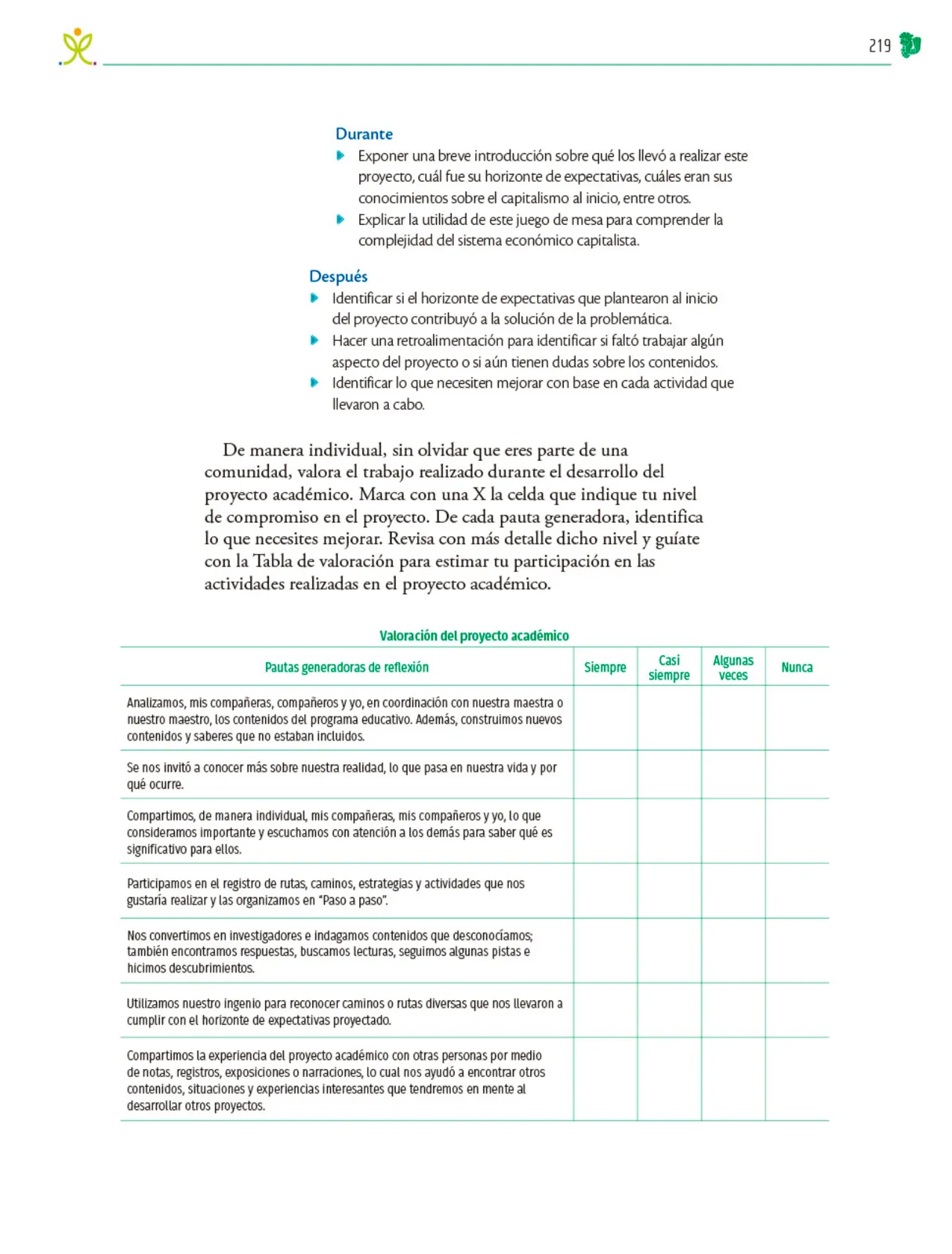 Miniatura página 220 de Colección Nanahuatzin. Nuestro libro de Proyectos.  Tomo II.  Libro de Educación Telesecundaria Grado 3°  Ciclo Escolar 2025 - 2026