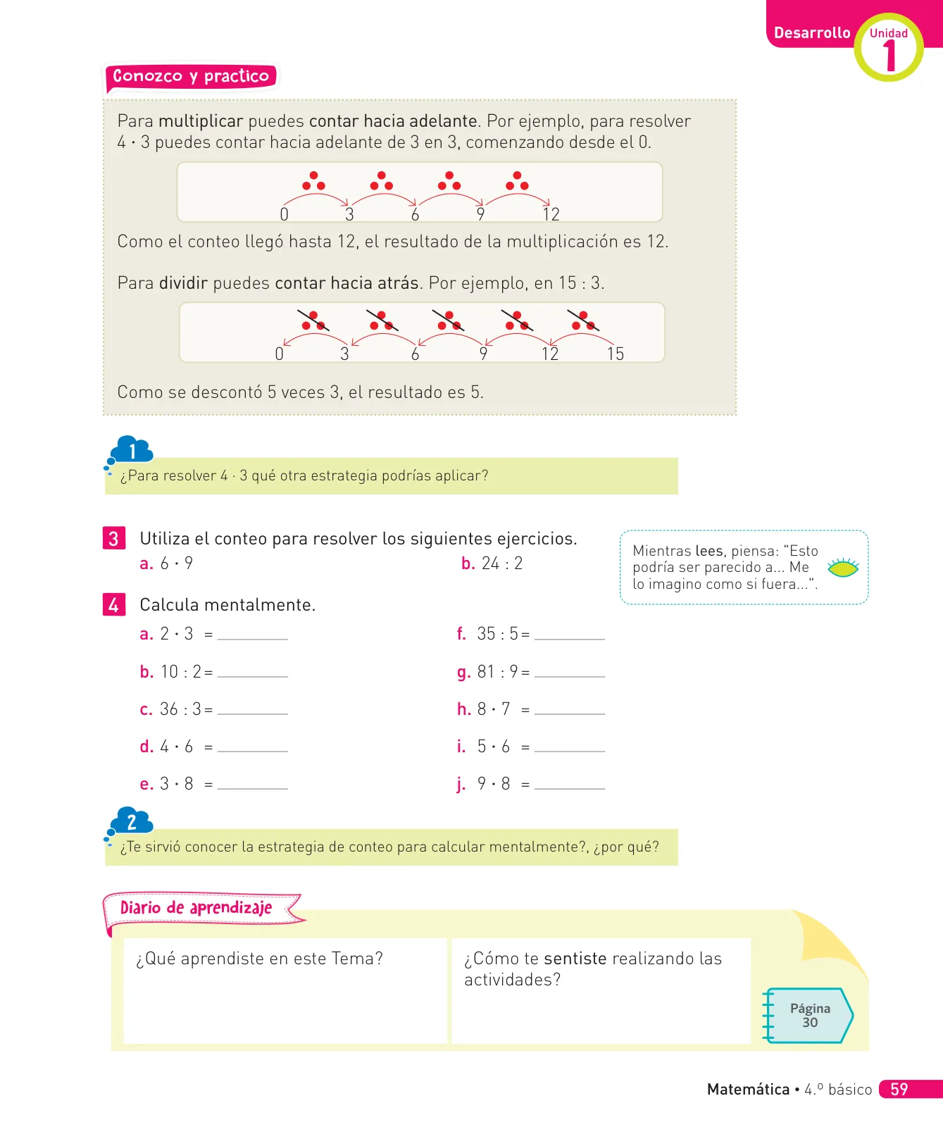 Miniatura página 132 de Matemática – Cuarto Básico | Texto del Estudiante MINEDUC – Descargar PDF · 2024