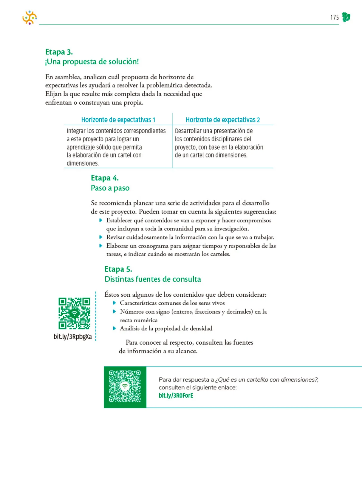 Página 176 de Colección Ximhai. Nuestro libro de Proyectos. Tomo I. Libro de Educación Telesecundaria Grado 1° Ciclo Escolar 2025 - 2026