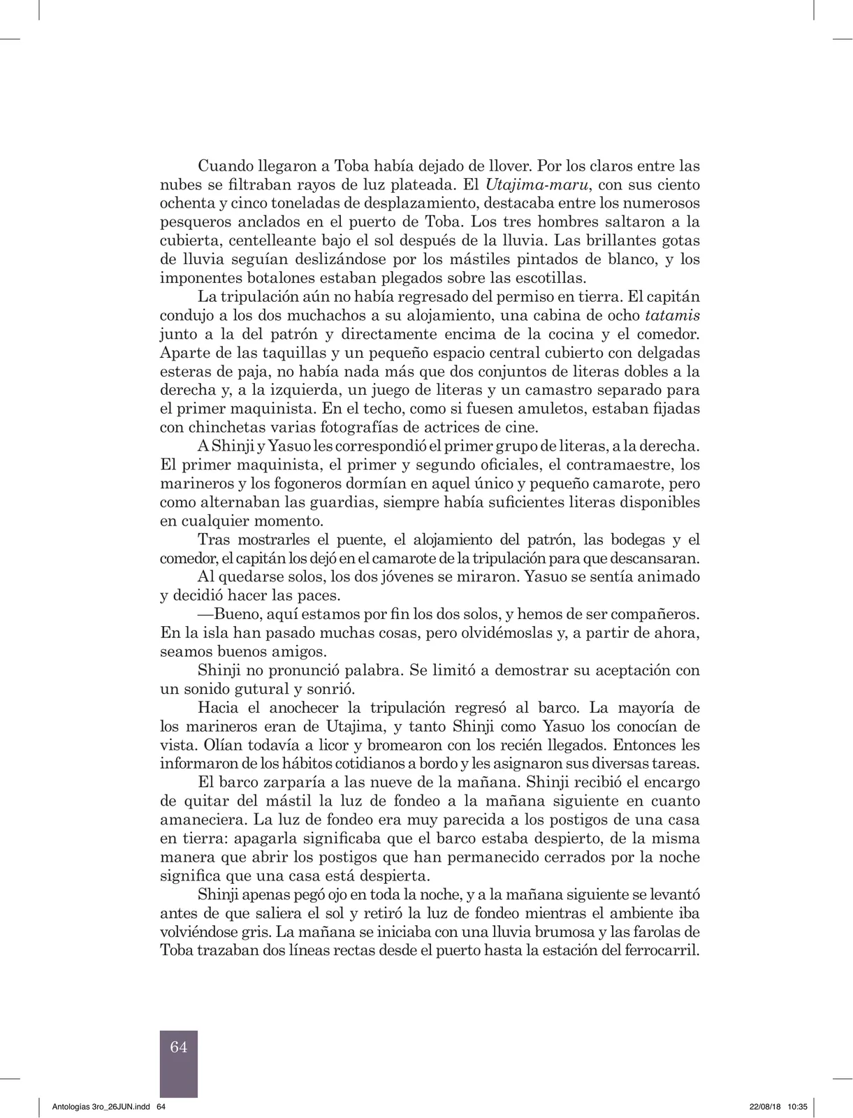 Página 65 de Antología literaria 3 · 2018