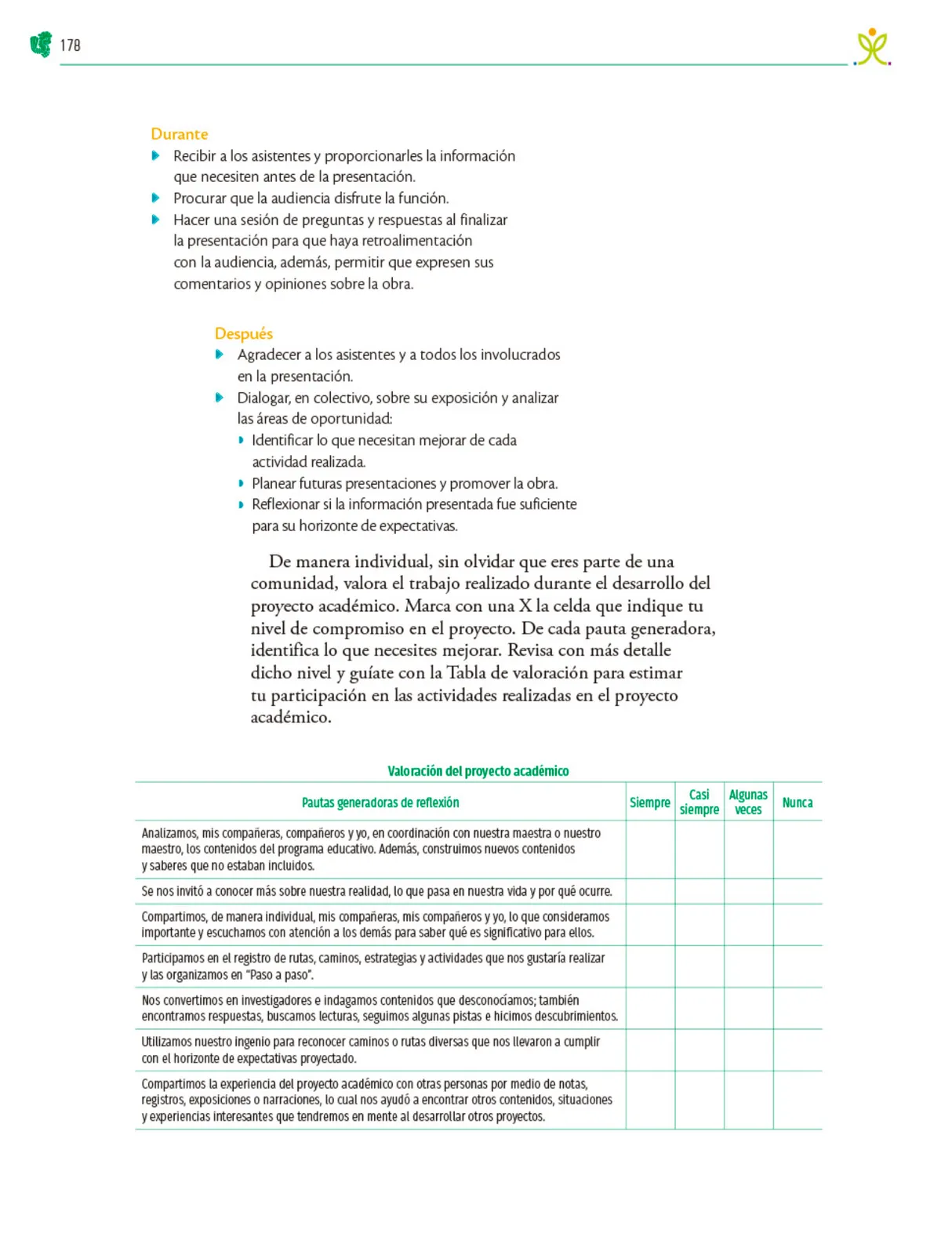 Miniatura página 179 de Colección Sk´asolil. Nuestro libro de Proyectos.  Tomo III.  Libro de Educación Telesecundaria Grado 2°  Ciclo Escolar 2025 - 2026