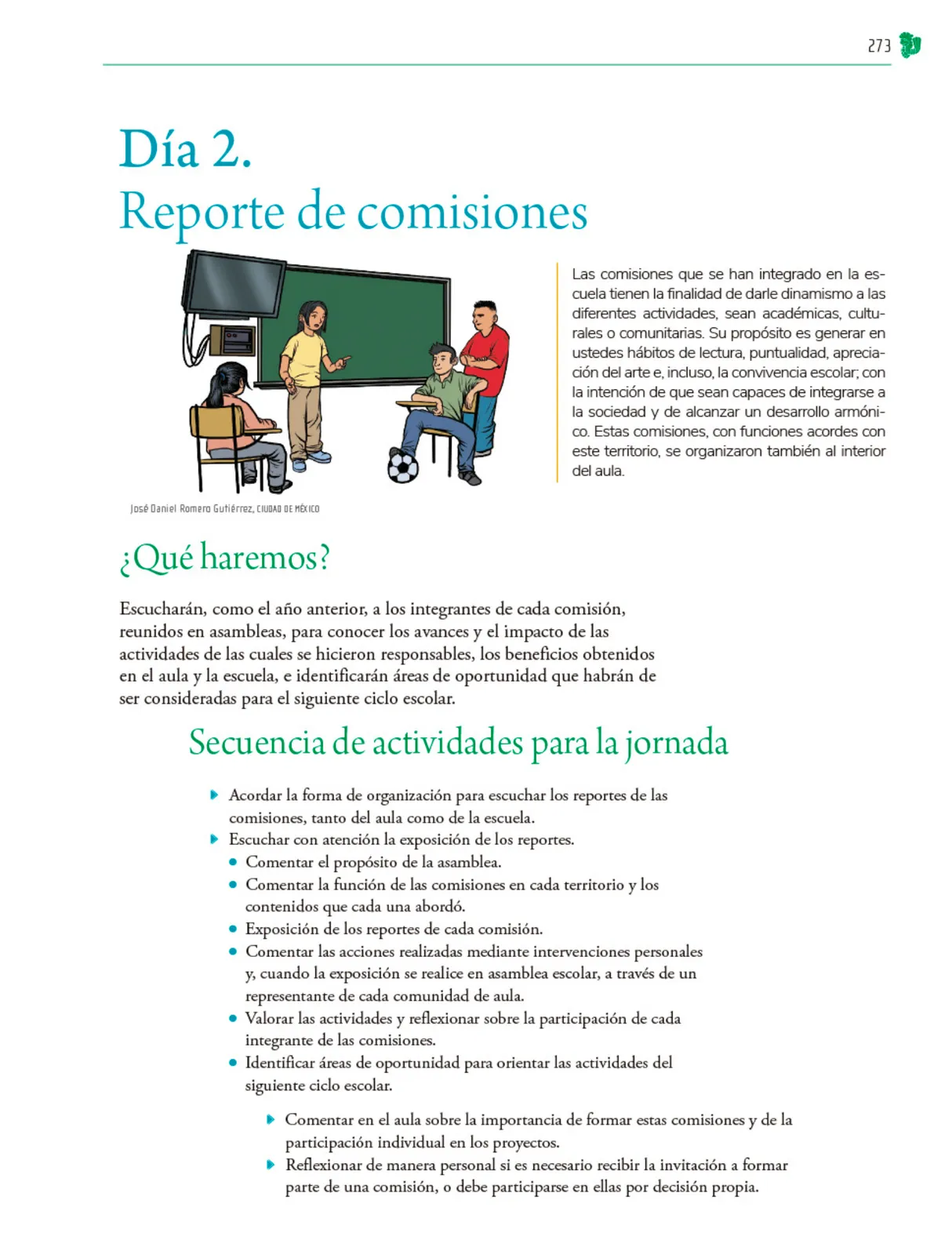 Página 274 de Colección Sk´asolil. Nuestro libro de Proyectos.  Tomo III.  Libro de Educación Telesecundaria Grado 2°  Ciclo Escolar 2025 - 2026