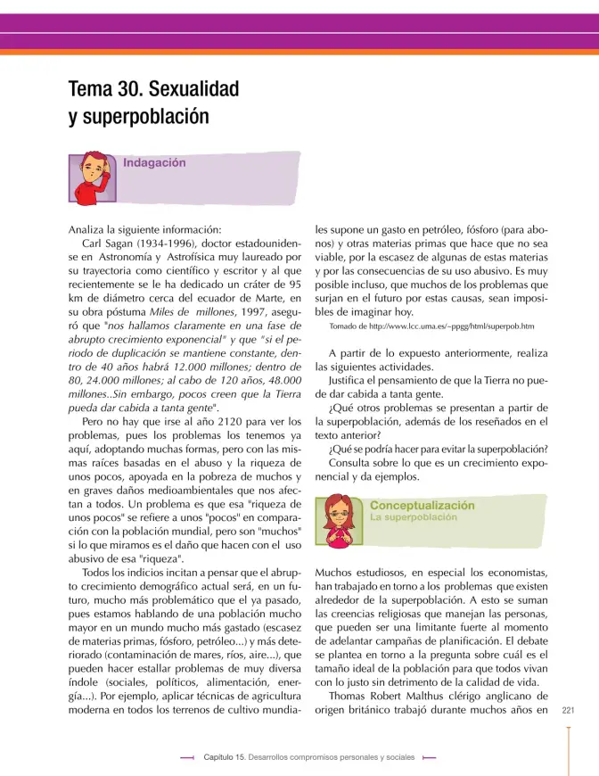Página 221 de Ciencias Naturales 9° · Secundaria Activa