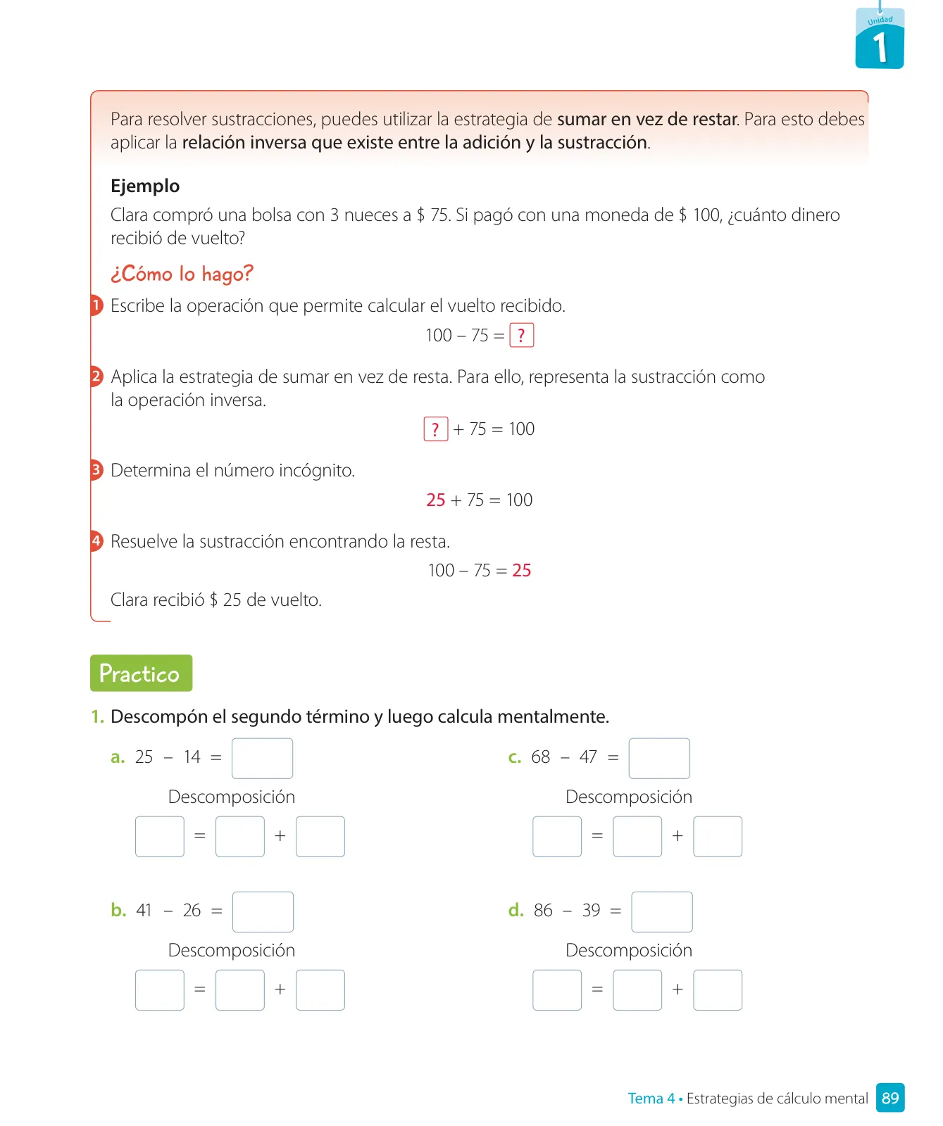 Miniatura página 91 de Matemática – Tercero Básico | Texto del Estudiante MINEDUC – Descargar PDF · 2024