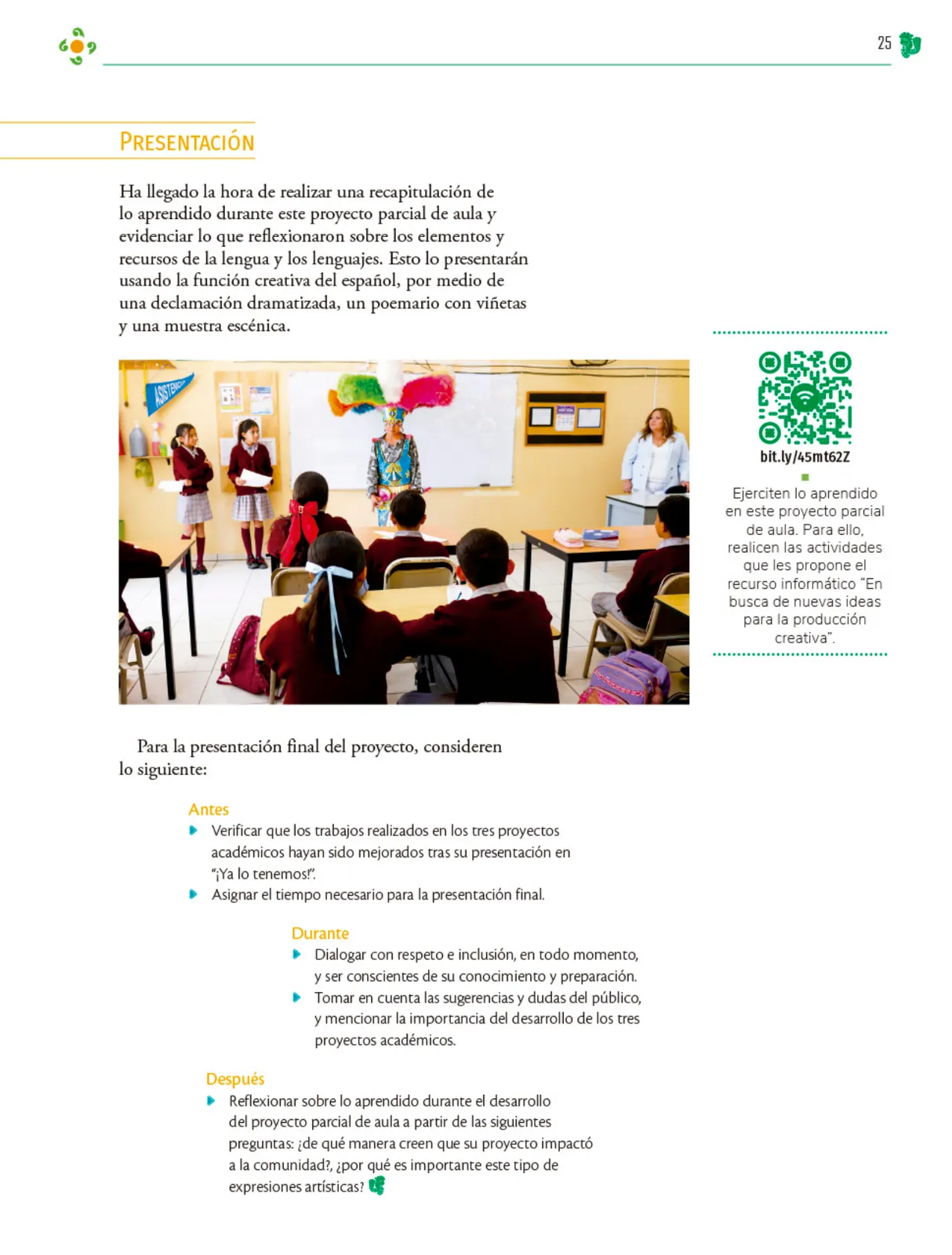Página 26 de Colección Sk´asolil. Nuestro libro de Proyectos. Tomo II. Libro de Educación Telesecundaria Grado 2° Ciclo Escolar 2025 - 2026
