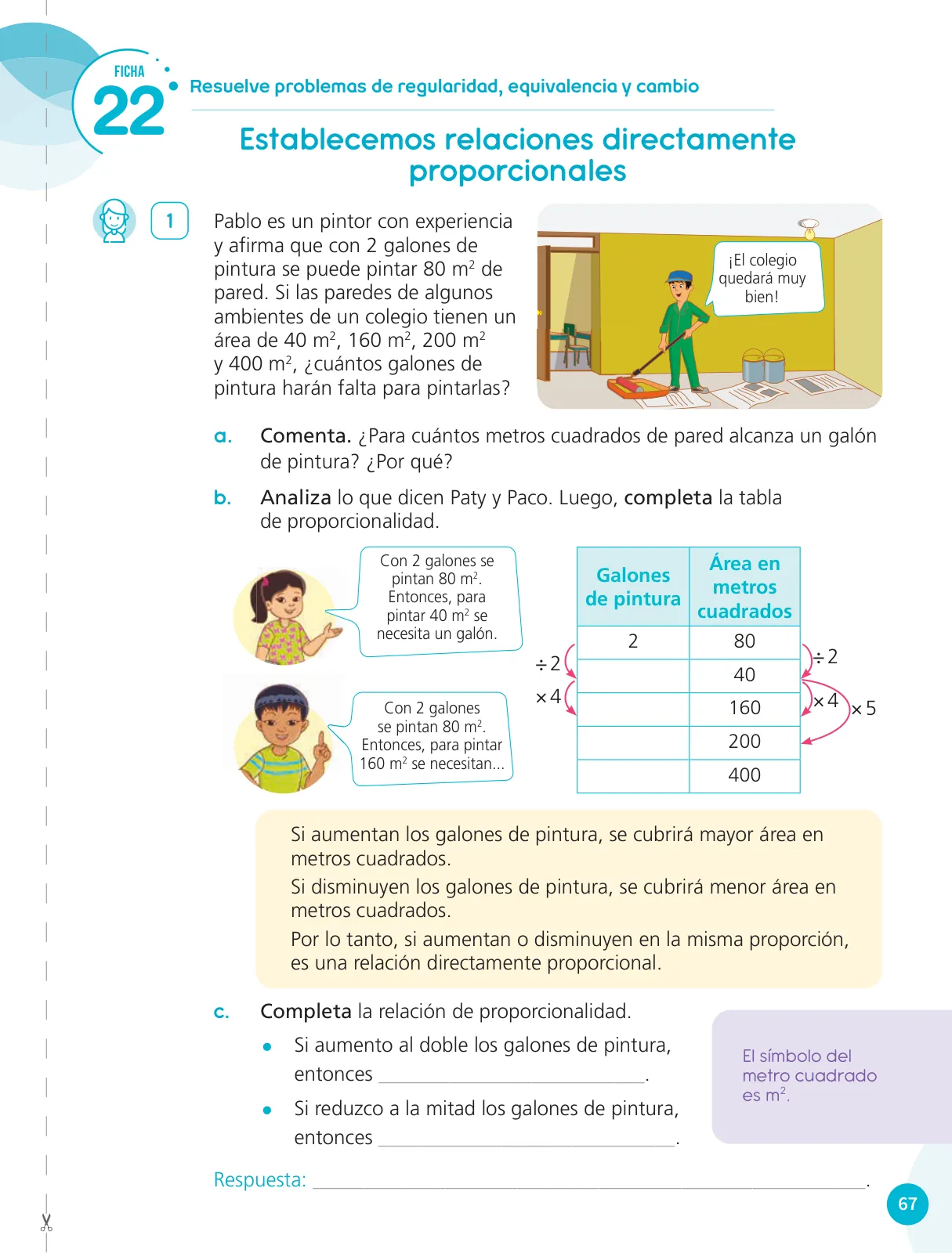 Página 69 de Cuadernillo de Matemática 6, sexto grado de Primaria · 2023