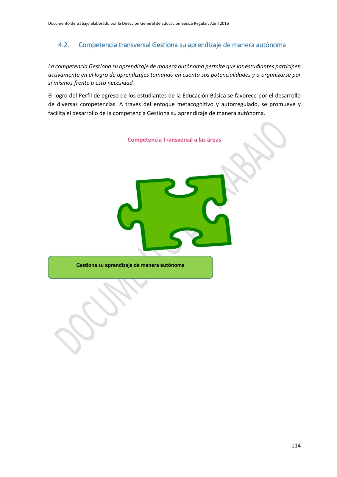 Miniatura página 114 de Programa curricular de Educación Inicial · 2016
