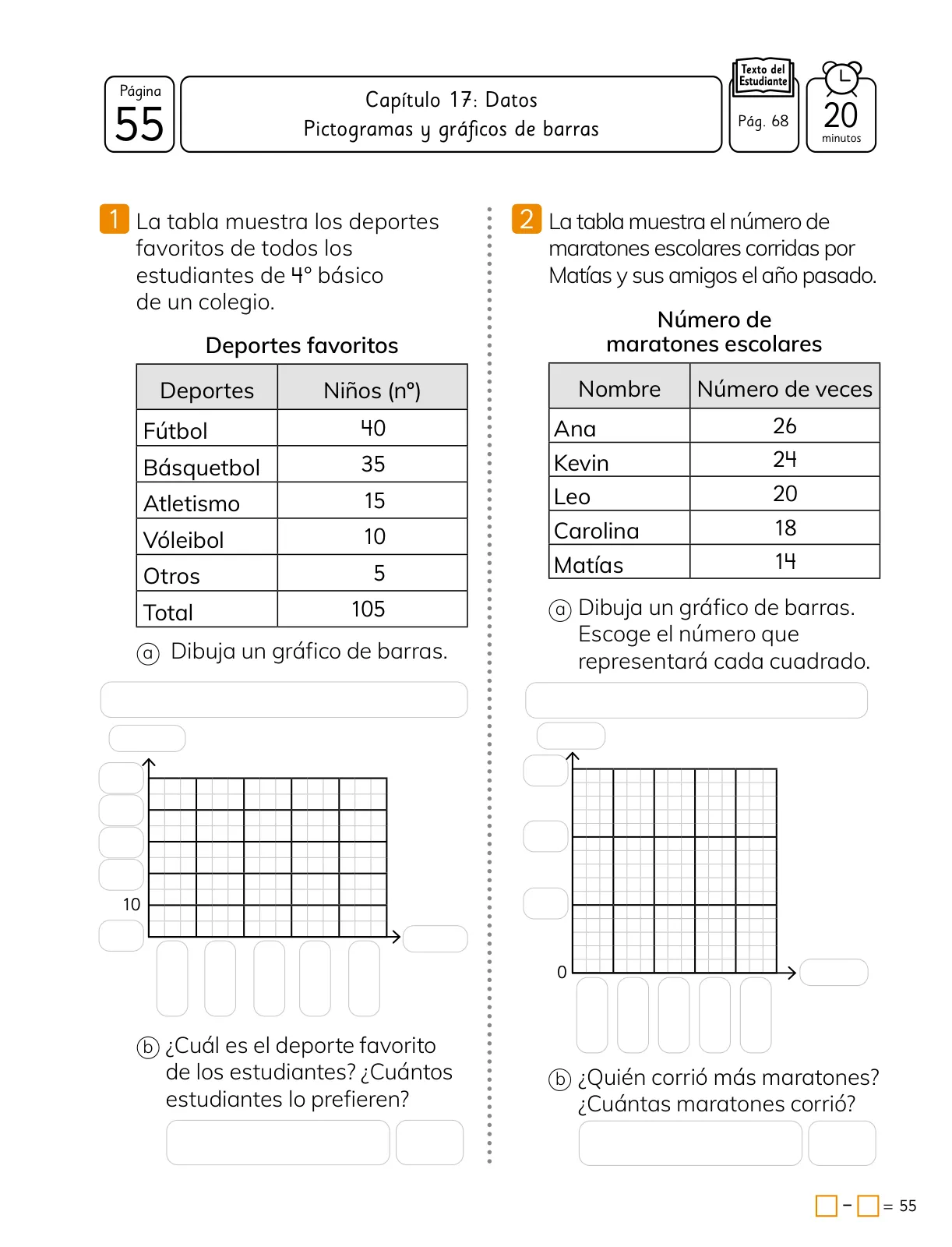 Miniatura página 57 de Sumo Primero – Cuarto Básico | Texto del Estudiante MINEDUC – Descargar PDF · 2024