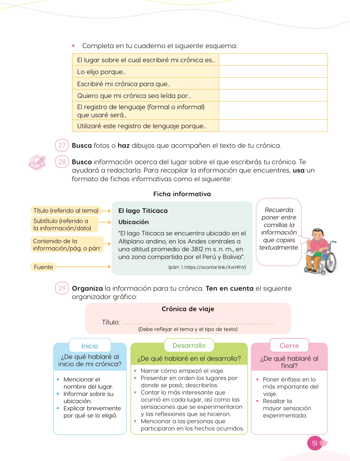 Miniatura página 53 de Cuadernillo de Comunicación 6. Sexto grado de Primaria · 2024