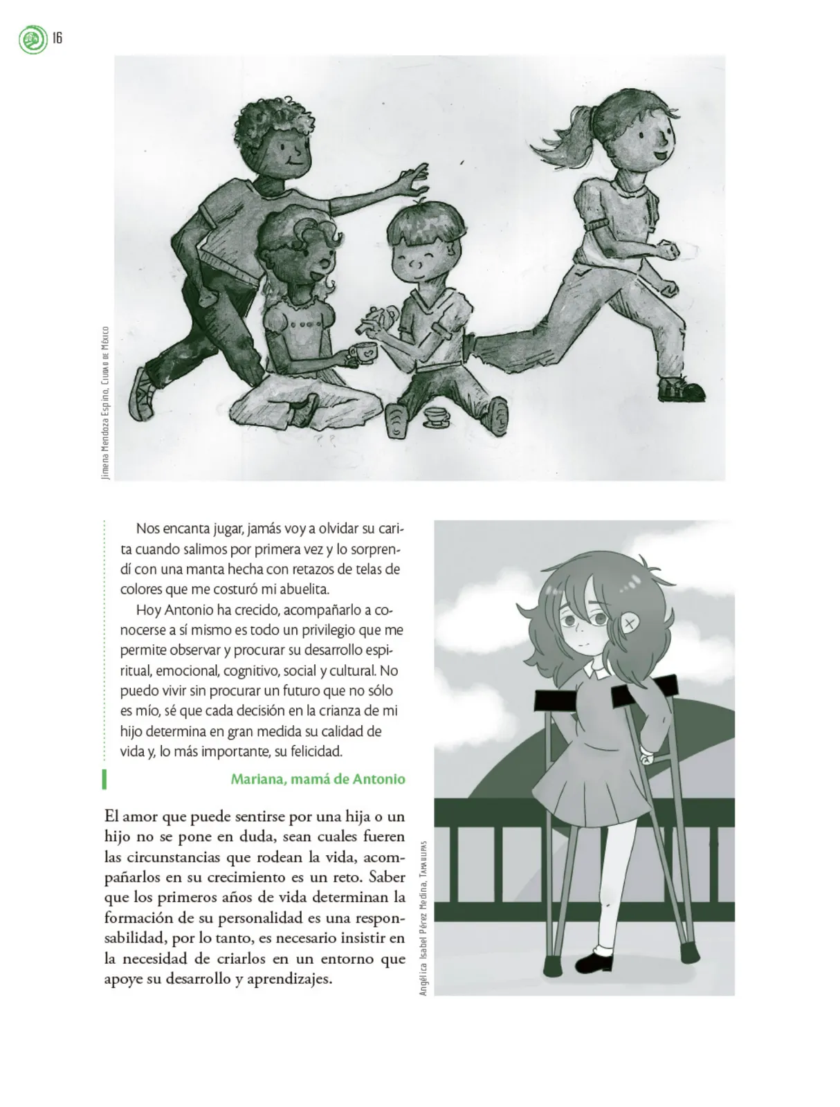 Página 17 de Crianza para la libertad. Libro para las familias. Fase 2  Libro de Educación Preescolar Grado 1°, 2°, 3°  Ciclo Escolar 2025 - 2026