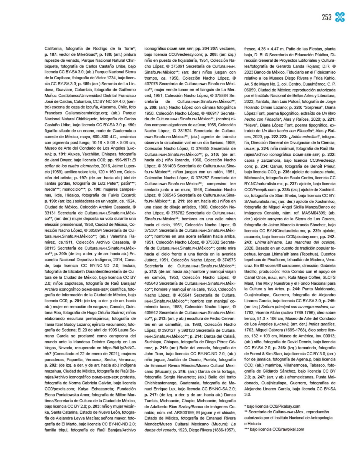 Miniatura página 254 de Múltiples lenguajes.   Libro de Educación Primaria Grado 1°  Ciclo Escolar 2025 - 2026