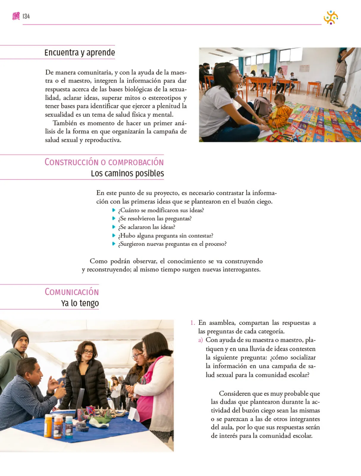 Página 135 de Colección Ximhai. Nuestro libro de proyectos. Libro de Educación Secundaria Grado 1° Ciclo Escolar 2025 - 2026