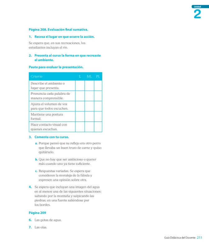 Página 213 de Lenguaje y Comunicación – Segundo Básico – Texto del Estudiante MINEDUC – Descargar PDF · 2024