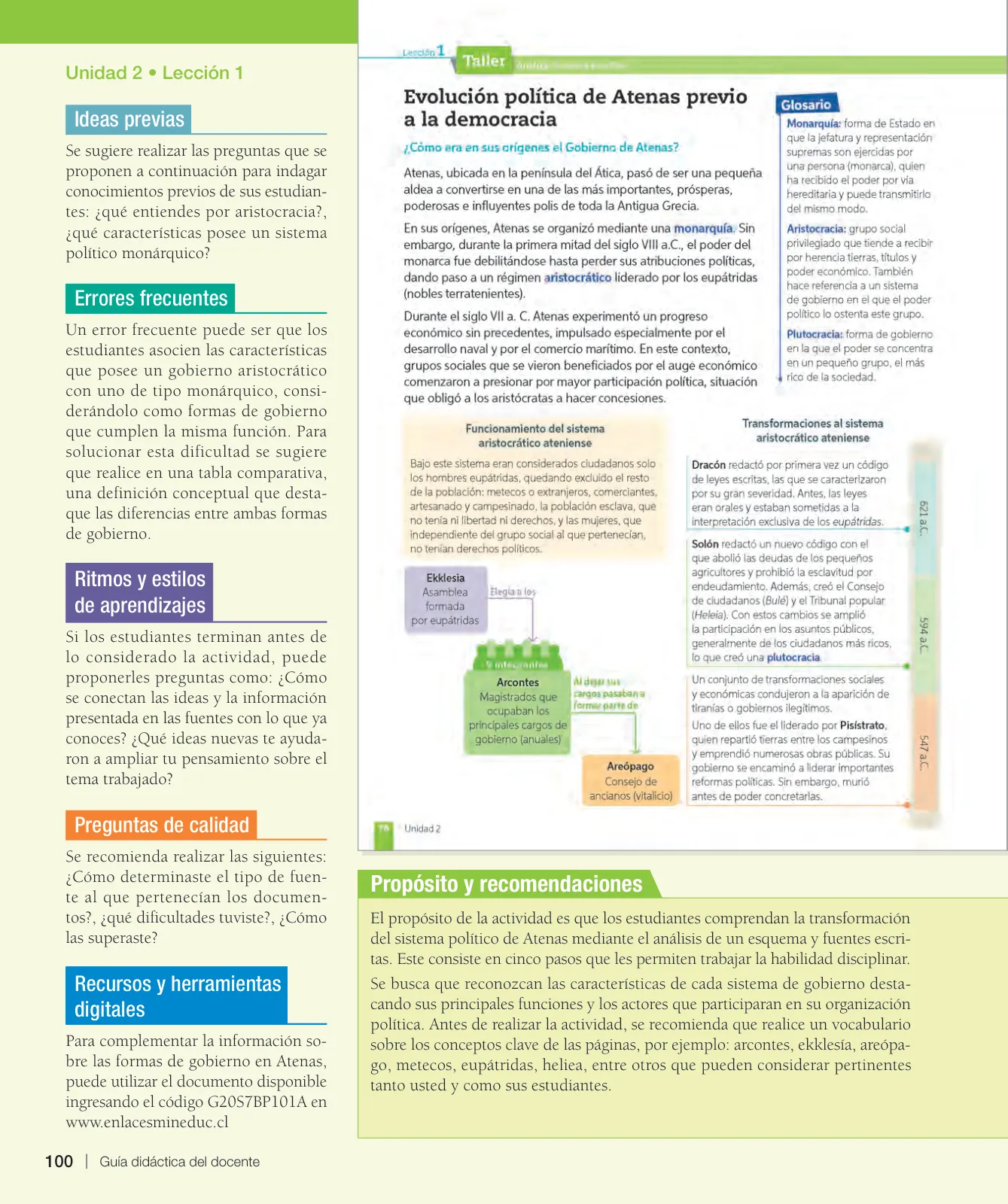 Miniatura página 101 de Historia, Geografía y Ciencias Sociales – Séptimo Básico | Texto del Estudiante MINEDUC – Descargar PDF · 2024