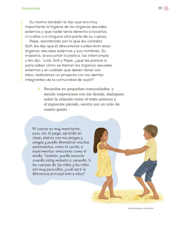 Página 120 de Proyectos de Aula. Libro de Educación Primaria Grado 3° Ciclo Escolar 2025 - 2026