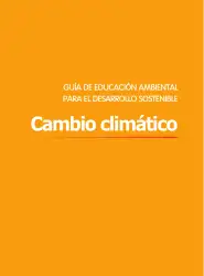 Página de Guía de educación ambiental para el desarrollo sostenible : cambio climático · 2016