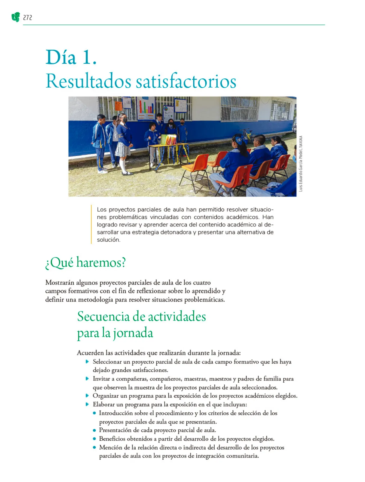Miniatura página 273 de Colección Sk´asolil. Nuestro libro de Proyectos.  Tomo III.  Libro de Educación Telesecundaria Grado 2°  Ciclo Escolar 2025 - 2026
