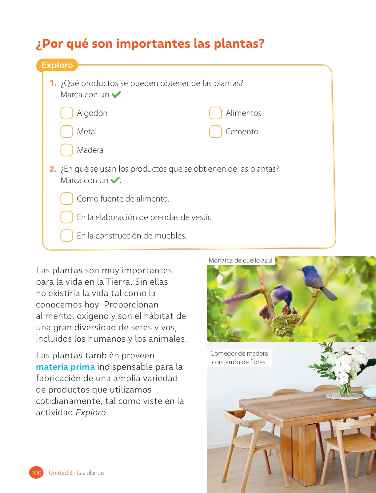 Miniatura página 102 de Ciencias Naturales – Tercero Básico | Texto del Estudiante MINEDUC – Descargar PDF · 2024