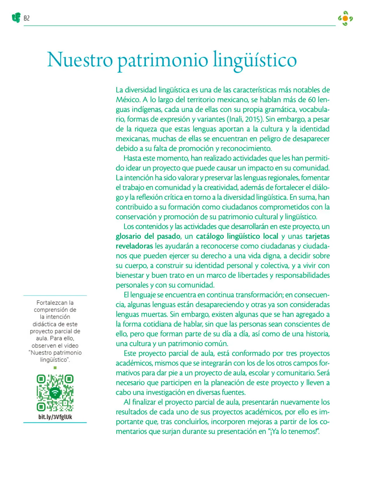 Página 83 de Colección Ximhai. Nuestro libro de Proyectos. Tomo I.   Libro de Educación Telesecundaria Grado 1°  Ciclo Escolar 2025 - 2026