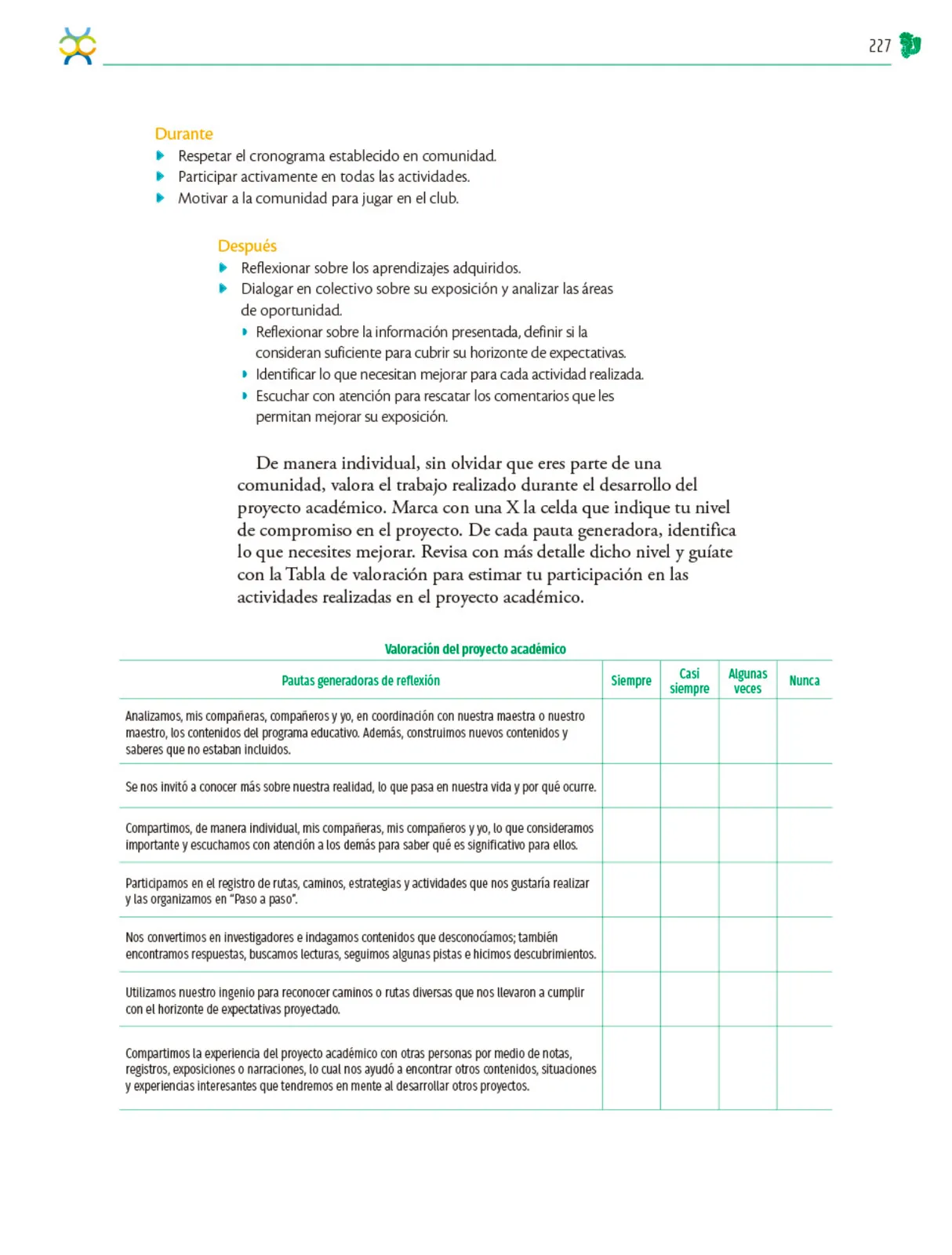 Miniatura página 228 de Colección Sk´asolil. Nuestro libro de Proyectos.  Tomo II.  Libro de Educación Telesecundaria Grado 2°  Ciclo Escolar 2025 - 2026