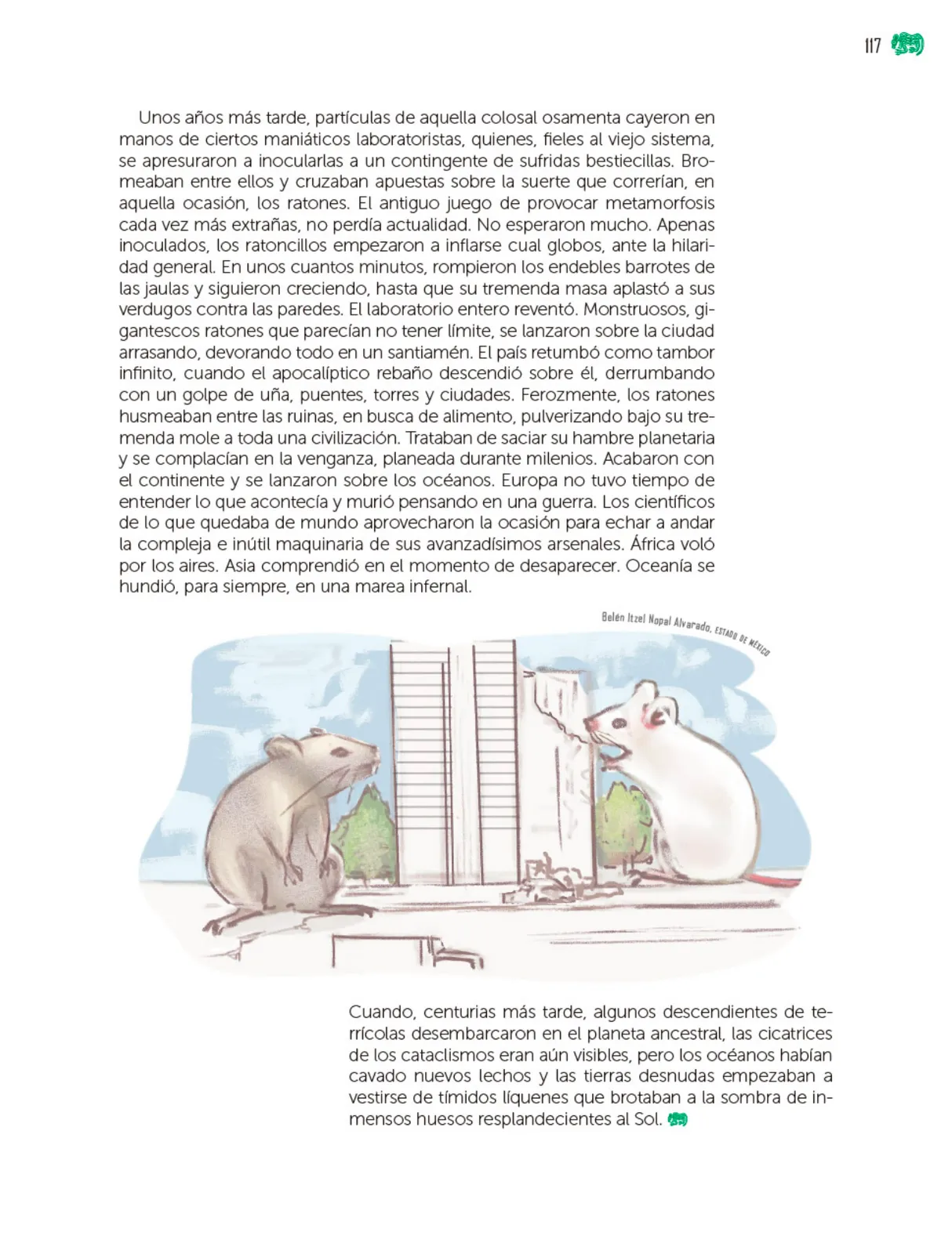 Miniatura página 118 de Colección Nanahuatzin. Múltiples lenguajes.  Libro de Educación Telesecundaria Grado 3°  Ciclo Escolar 2025 - 2026