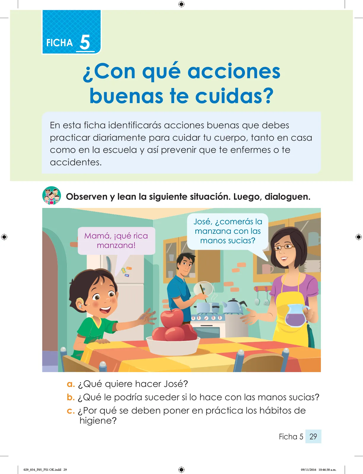 Miniatura página 2 de Cuaderno de fichas Personal Social 1. Primer grado de secundaria · 2016