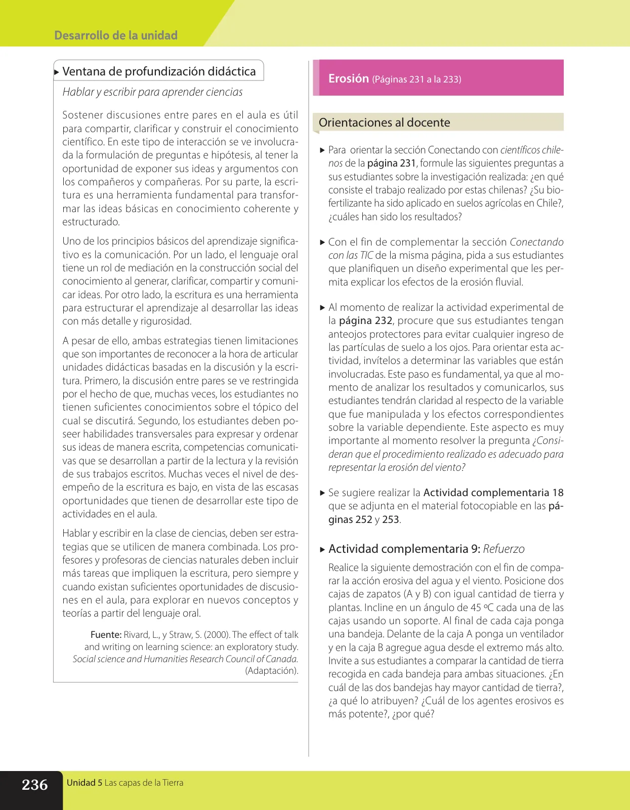 Miniatura página 123 de Libro de Ciencias Naturales – Quinto Básico | Texto del Estudiante MINEDUC – Descargar PDF · 2024