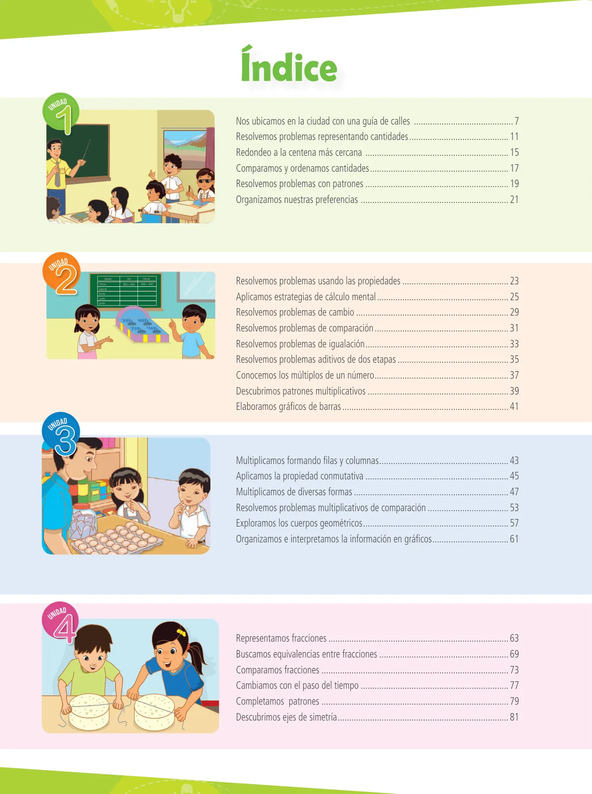 Miniatura página 6 de Matemática 4 : cuaderno de trabajo para cuarto grado de Educación Primaria 2019 · 2019
