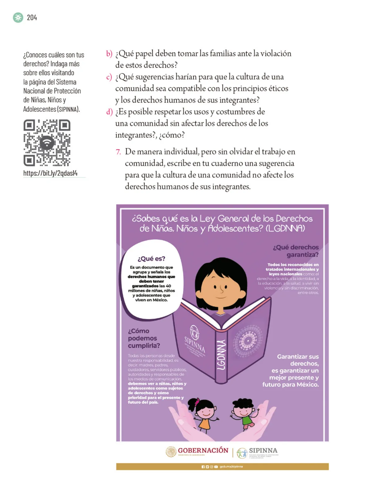 Página 207 de Proyectos Escolares. Libro de Educación Primaria Grado 5° Ciclo Escolar 2025 - 2026
