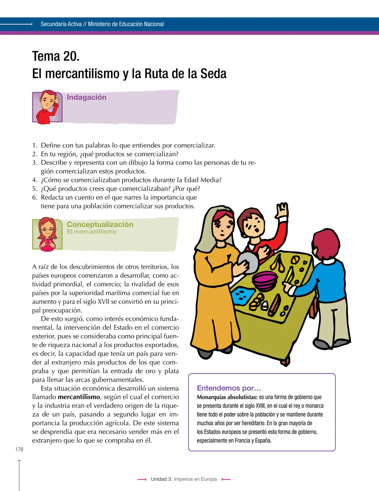Página 178 de Ciencias Sociales 7° · Secundaria Activa