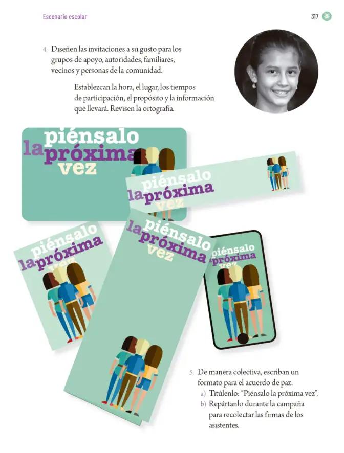 Página 320 de Proyectos Escolares. Libro de Educación Primaria Grado 6° Ciclo Escolar 2025 - 2026