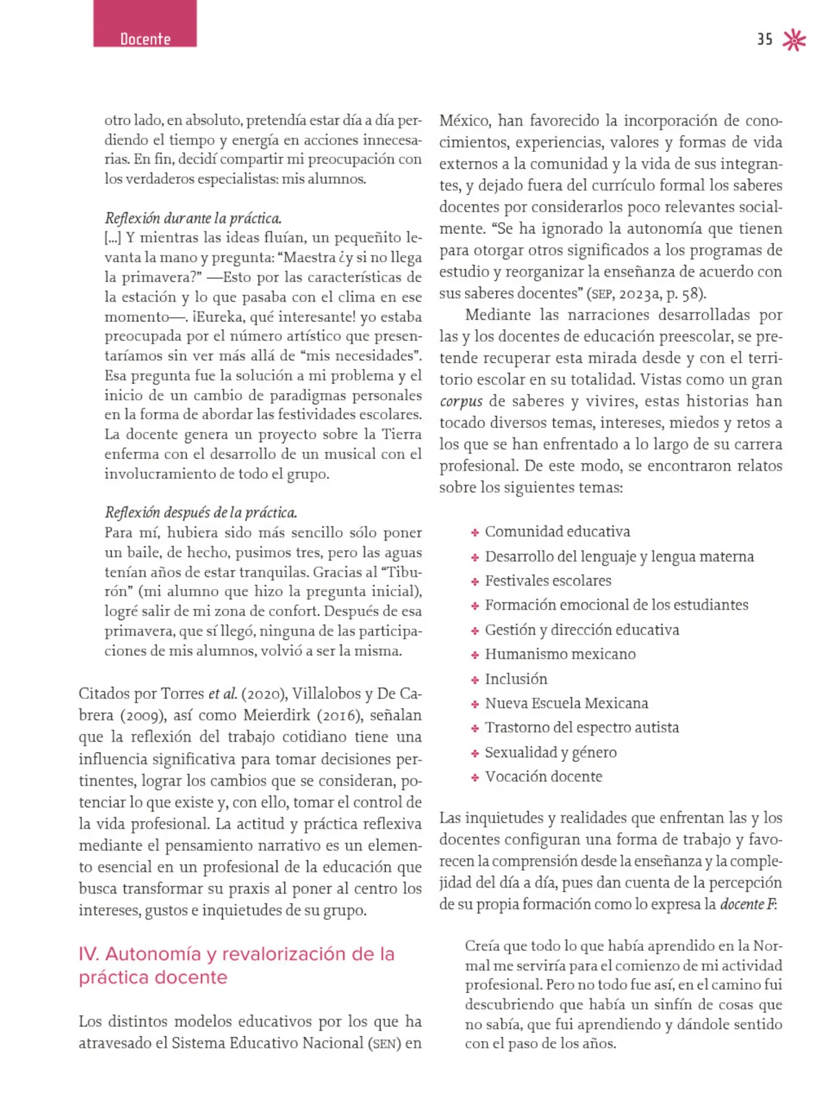 Miniatura página 36 de Un libro sin recetas para la maestra y el maestro. Fase 2  Libro de Educación Preescolar Grado 1°, 2°, 3°  Ciclo Escolar 2025 - 2026