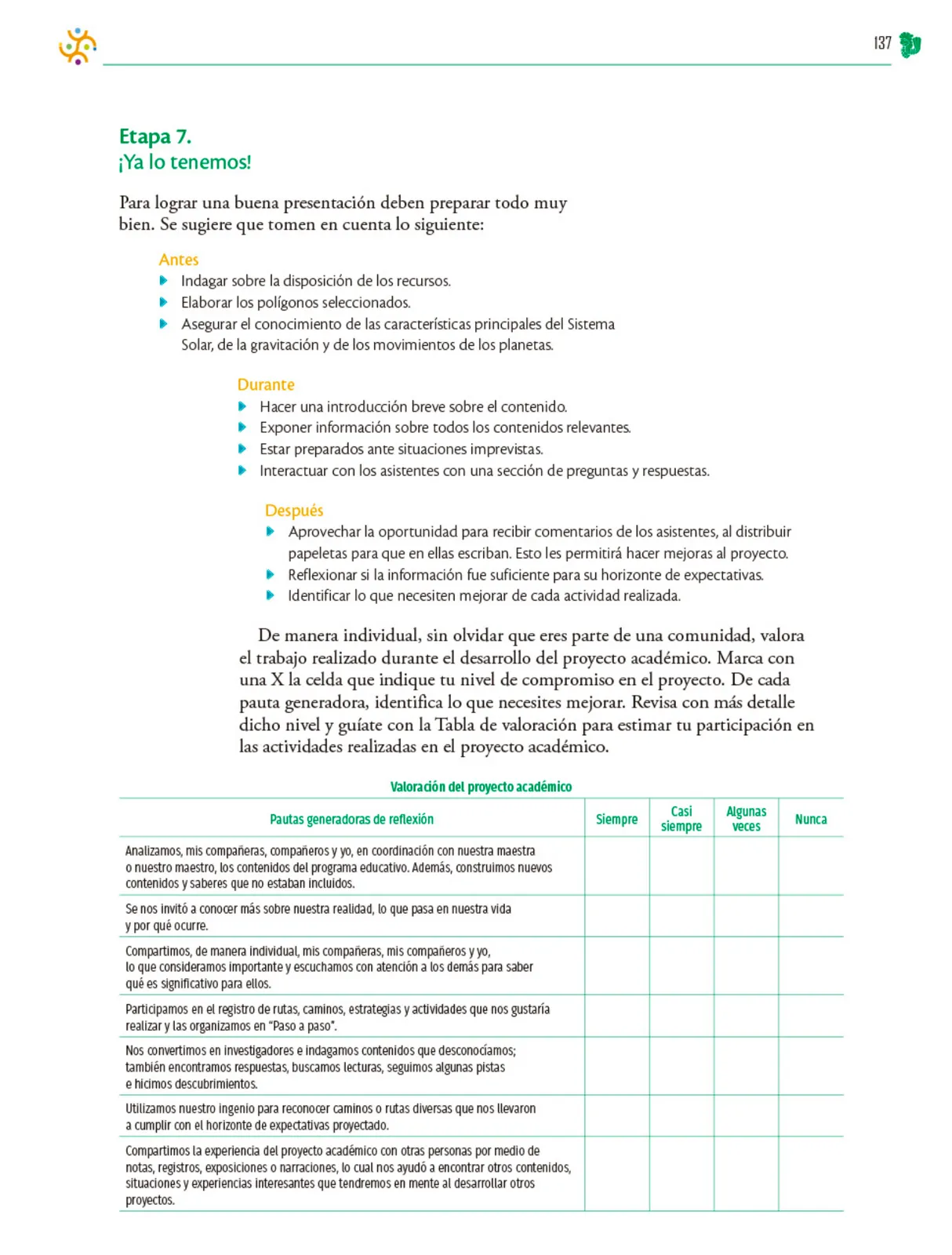 Página 138 de Colección Sk´asolil. Nuestro libro de Proyectos.  Tomo II.  Libro de Educación Telesecundaria Grado 2°  Ciclo Escolar 2025 - 2026