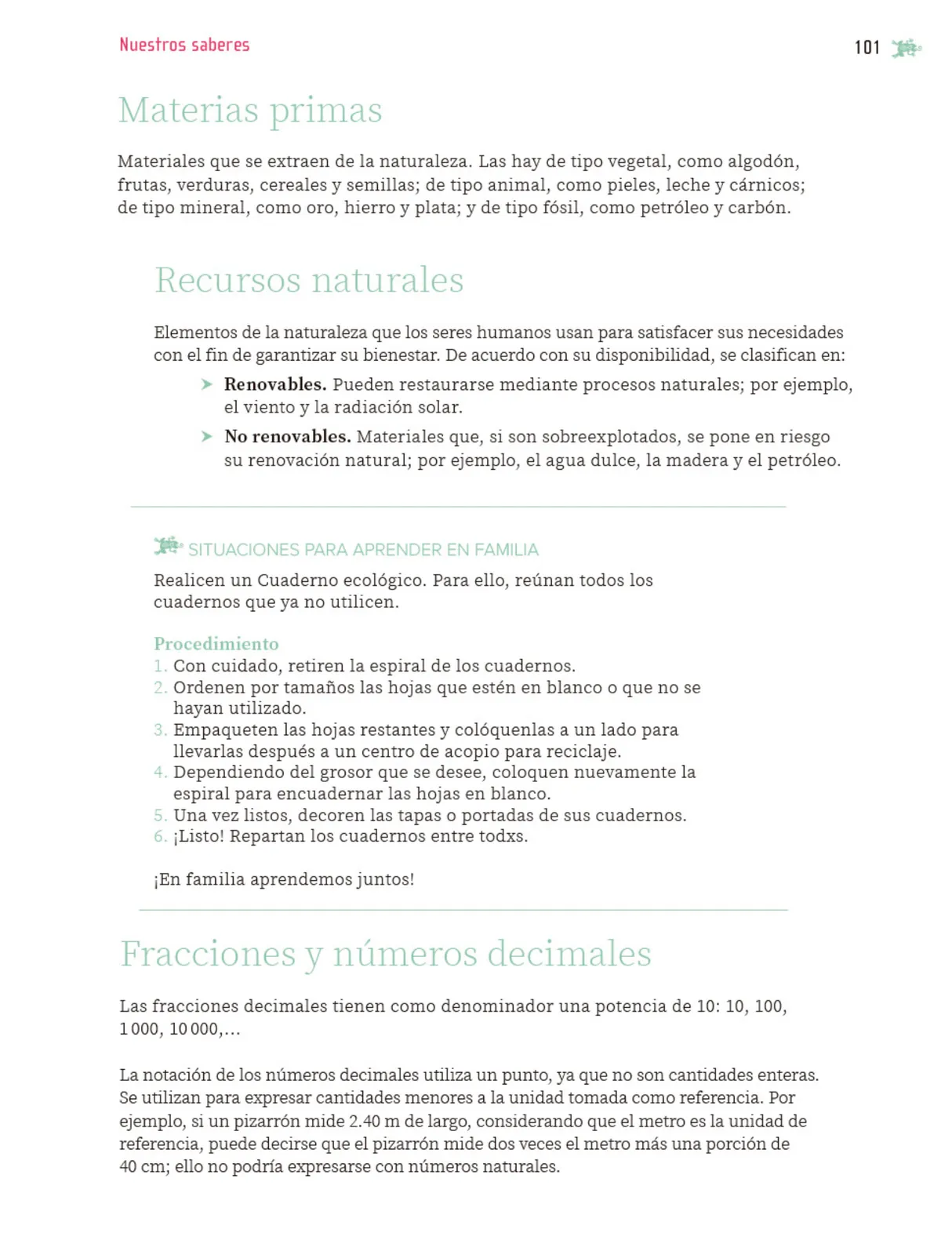 Página 102 de Nuestros saberes: Libro para alumnos, maestros y familia. Libro de Educación Primaria Grado 5° Ciclo Escolar 2025 - 2026