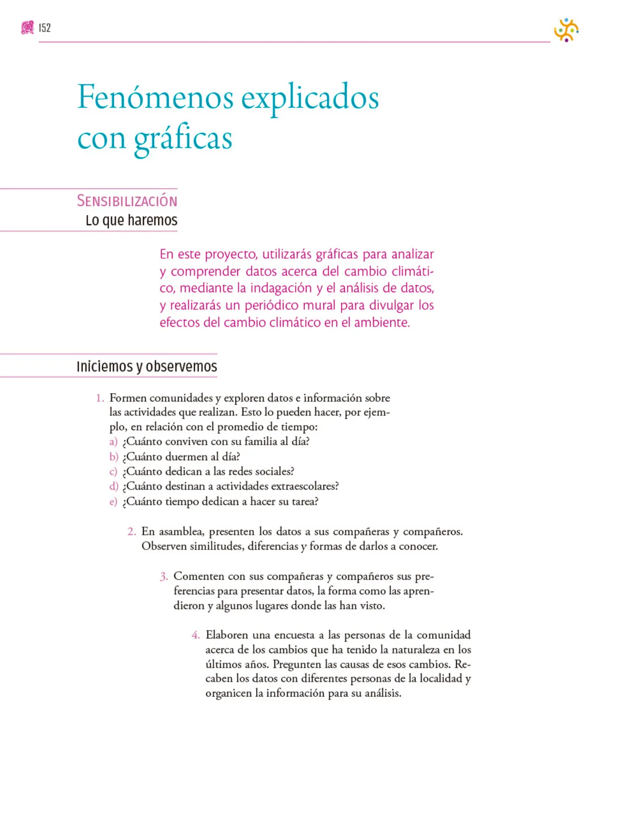 Página 153 de Colección Ximhai. Nuestro libro de proyectos. Libro de Educación Secundaria Grado 1° Ciclo Escolar 2025 - 2026