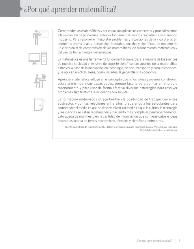 Página 5 de Matemática – Sexto Básico | Texto del Estudiante MINEDUC – Descargar PDF · 2024