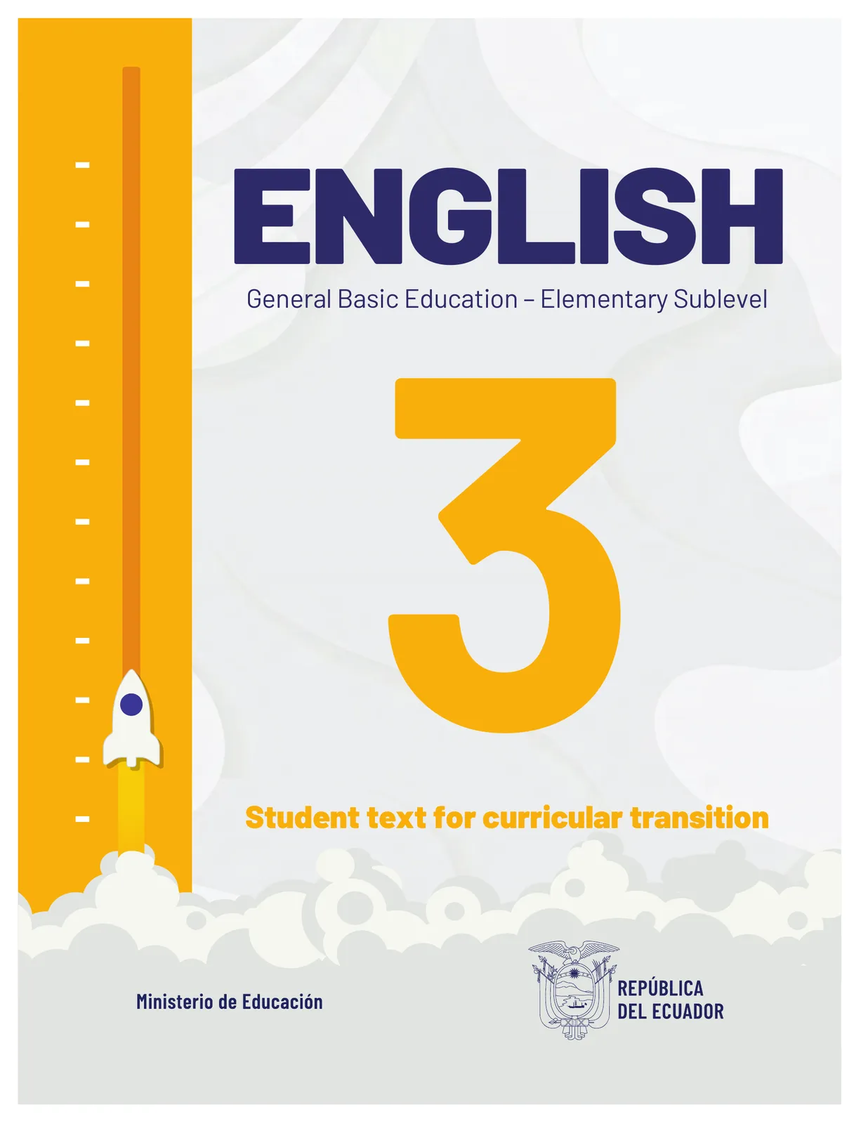 Portada de Ingles · 3 EGB · 2024