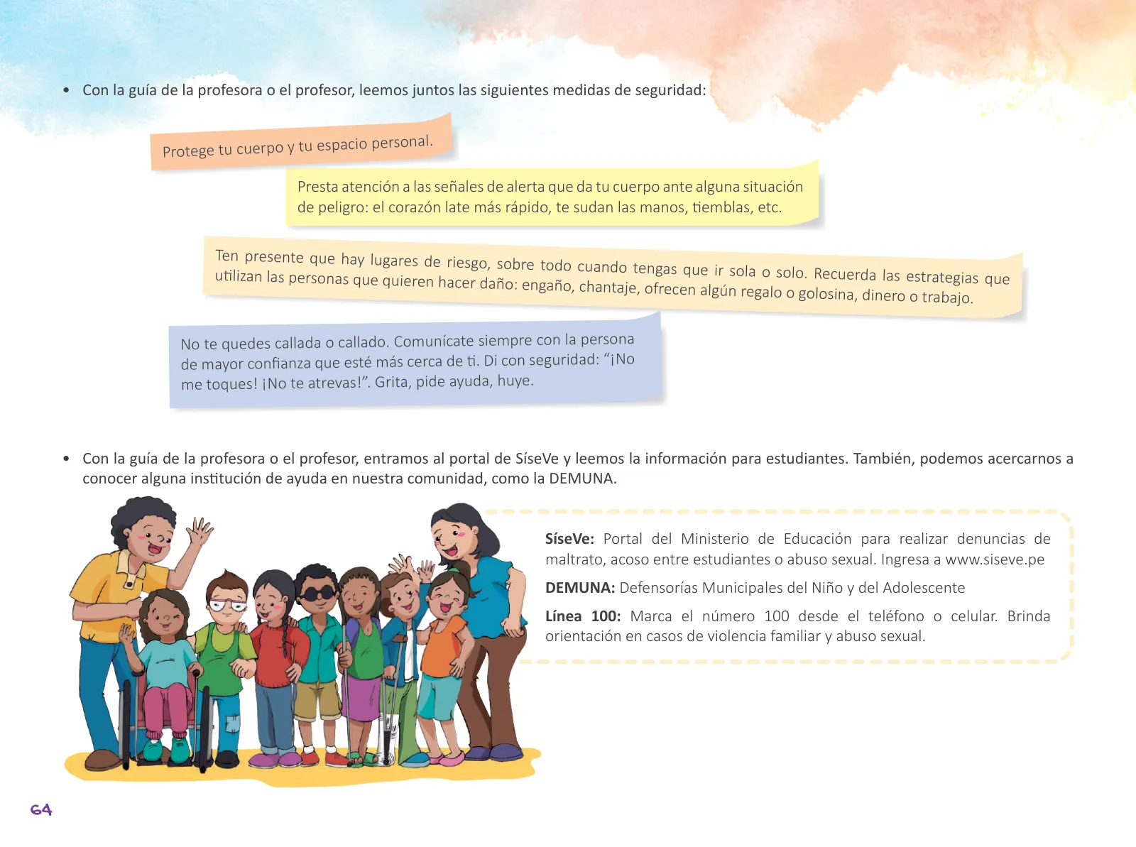 Miniatura página 66 de Cuadernillo de Tutoría Quinto Grado Educación Primaria 2019 · 2019