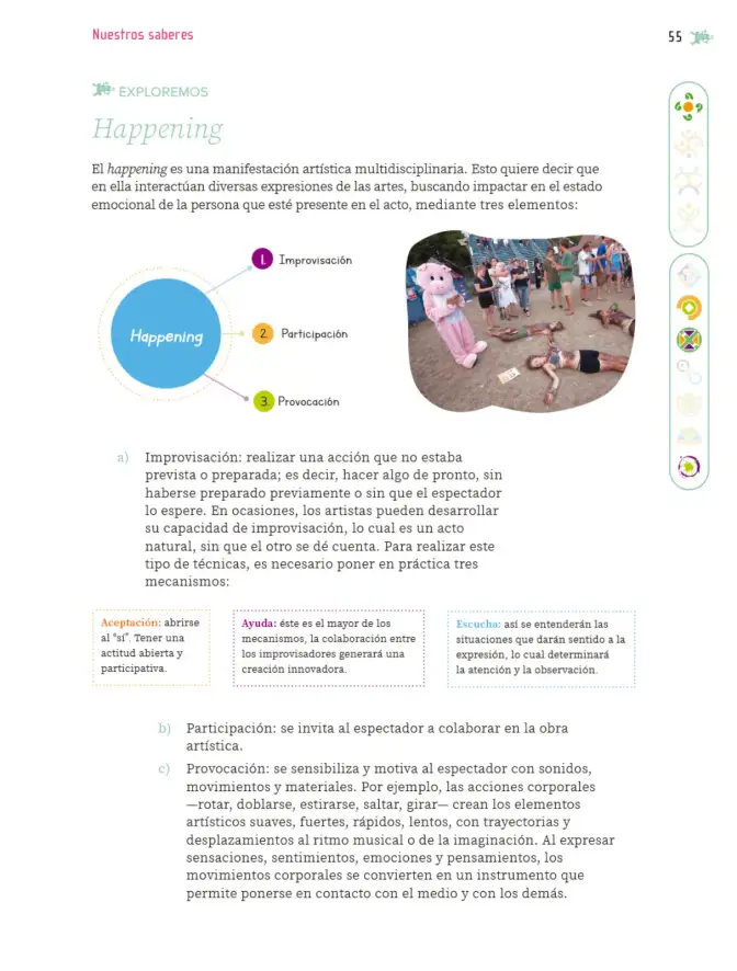 Página 56 de Nuestros saberes: Libro para alumnos, maestros y familia. Libro de Educación Primaria Grado 6° Ciclo Escolar 2025 - 2026