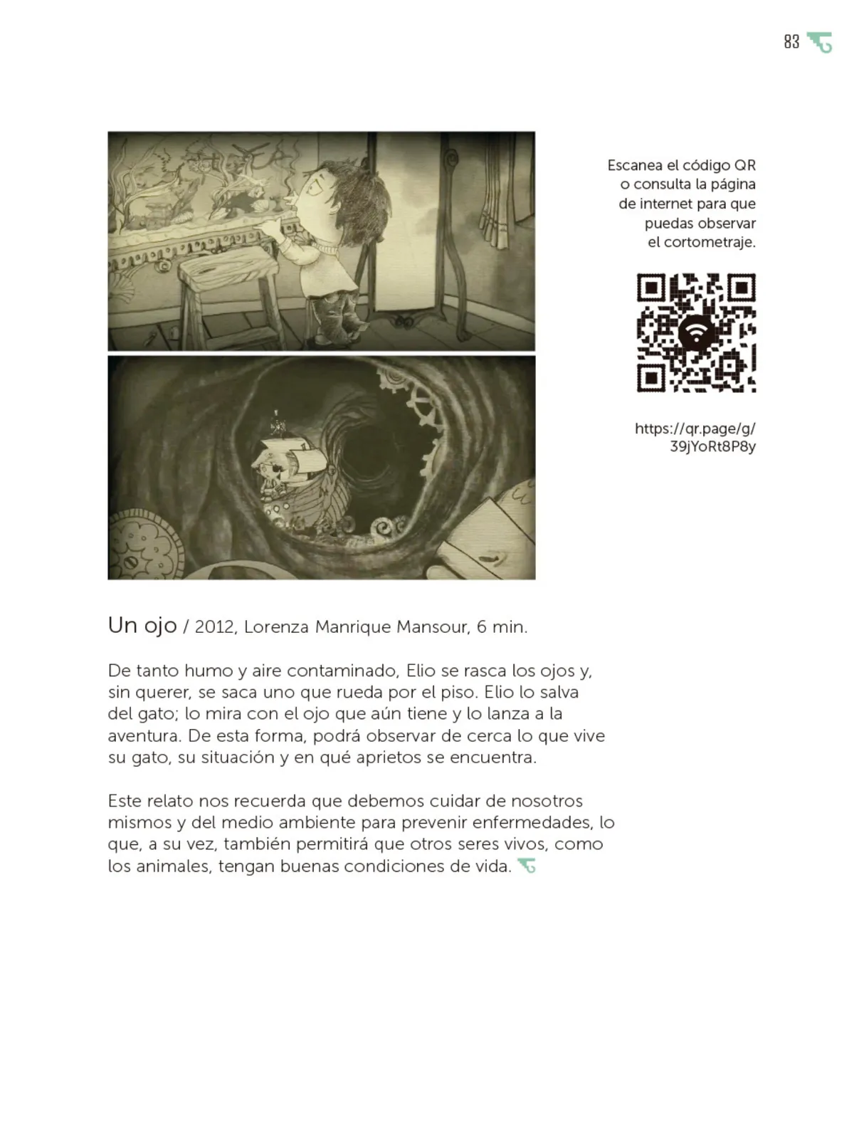 Página 84 de Múltiples lenguajes. Libro de Educación Primaria Grado 6° Ciclo Escolar 2025 - 2026