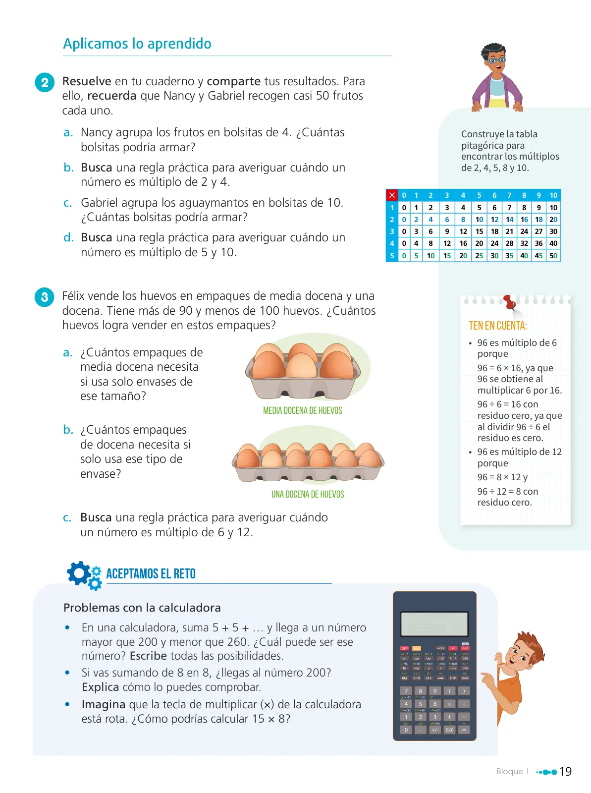 Miniatura página 21 de Texto de Matemática 6. Sexto grado de Primaria · 2024