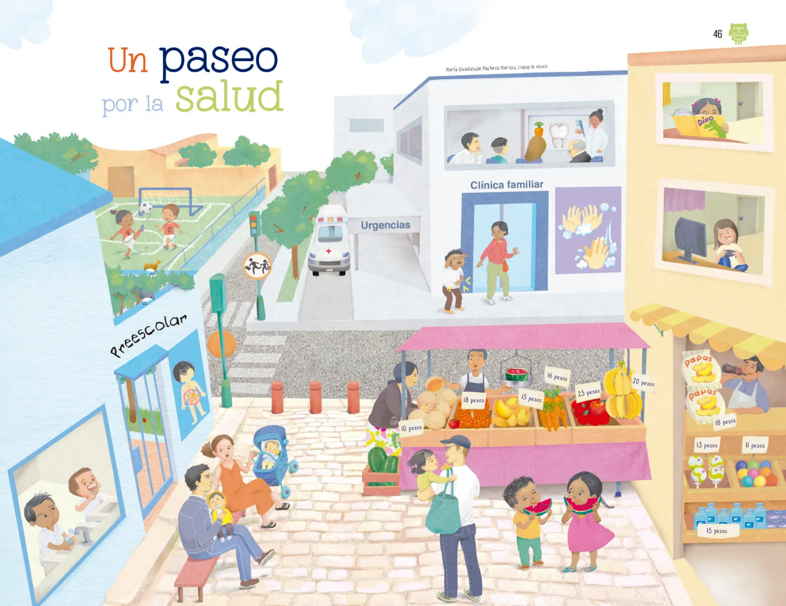 Miniatura página 47 de Explorar e imaginar con mi libro de Preescolar.   Libro de Educación Preescolar Grado 2°  Ciclo Escolar 2025 - 2026