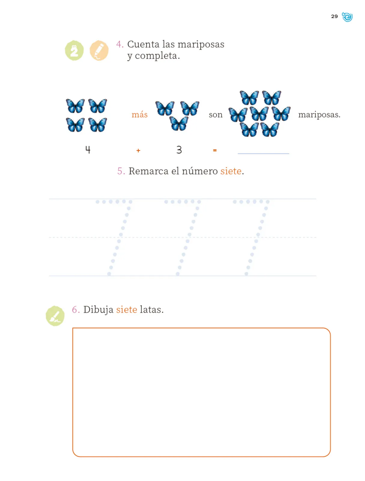 Página 30 de Múltiples lenguajes. Trazos y números.   Libro de Educación Primaria Grado 1°  Ciclo Escolar 2025 - 2026