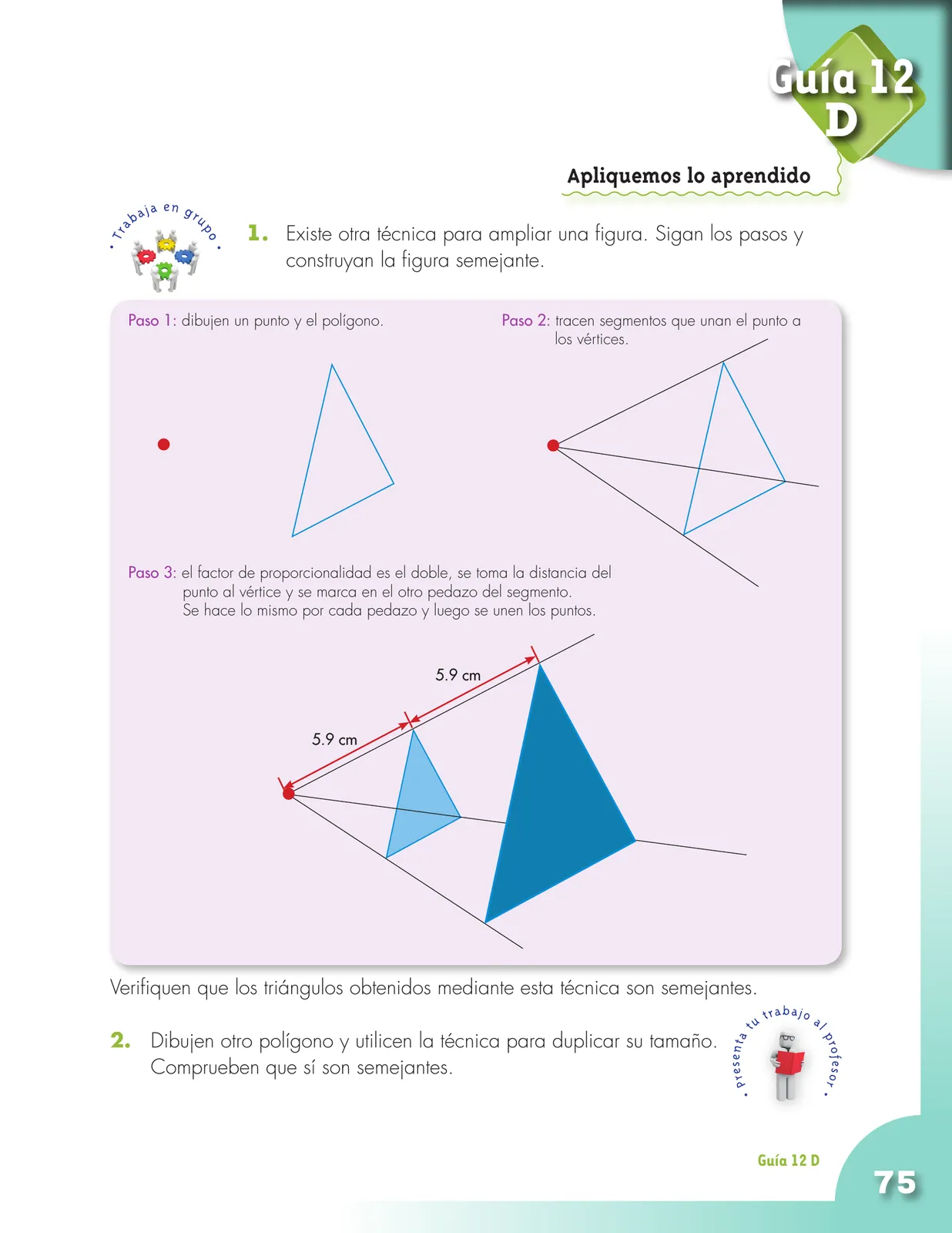 Miniatura página 75 de Matematica 5° · Cartilla 02
