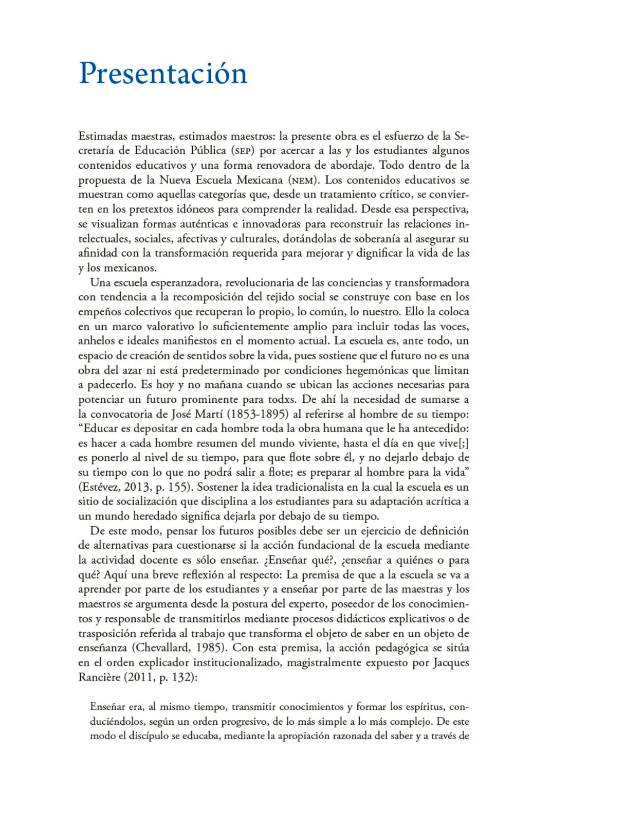 Miniatura página 4 de Colección Nanahuatzin. Nuestro libro de proyectos.   Libro de Educación Secundaria Grado 3°  Ciclo Escolar 2025 - 2026