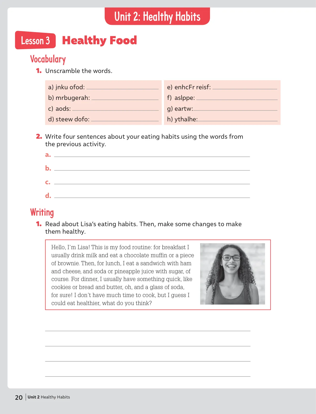Miniatura página 21 de Inglés – Séptimo Básico | Student’s Book MINEDUC – Descargar PDF · 2024