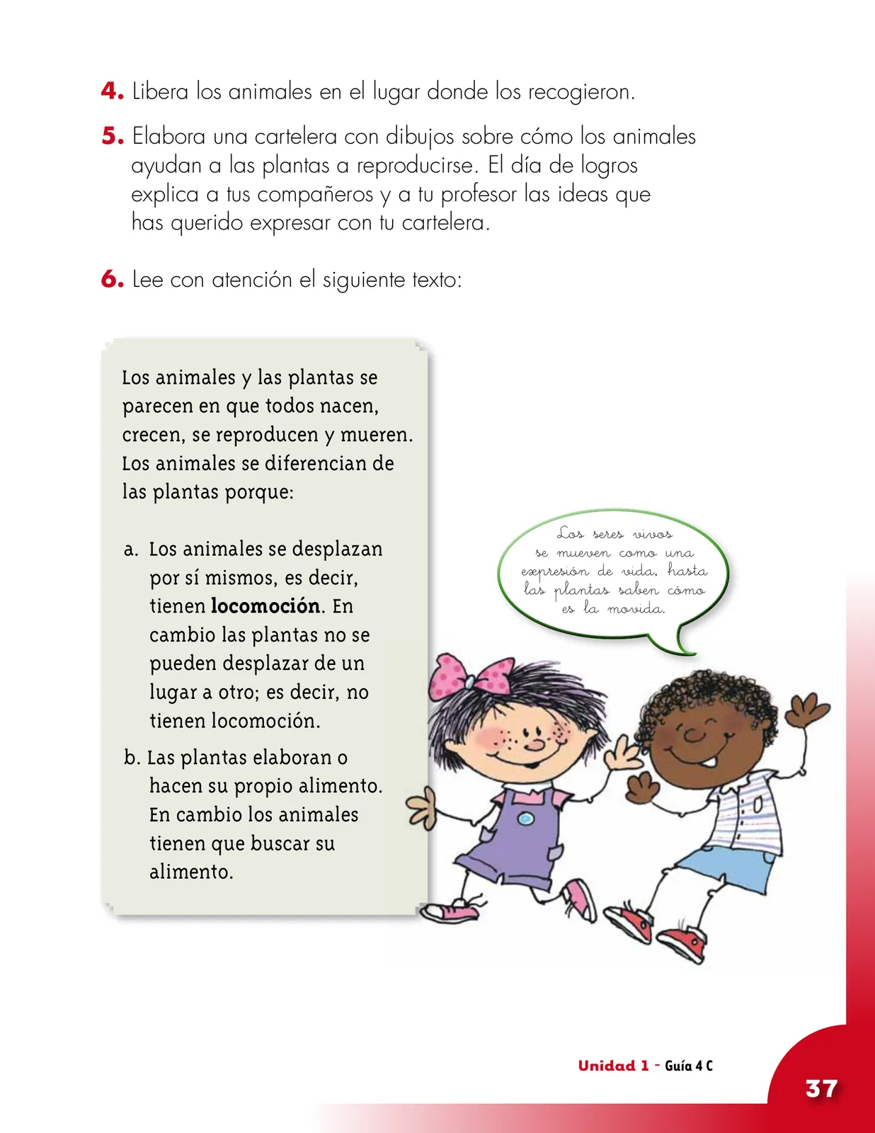 Página 37 de Ciencias Naturales 2° · Cartilla 01